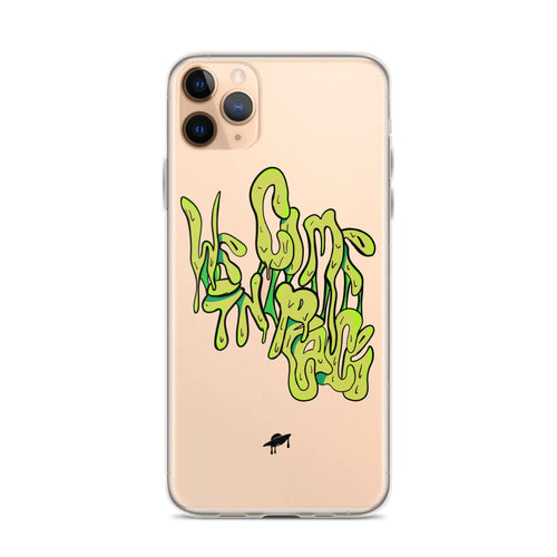 "We Come in Peace" iPhone Case