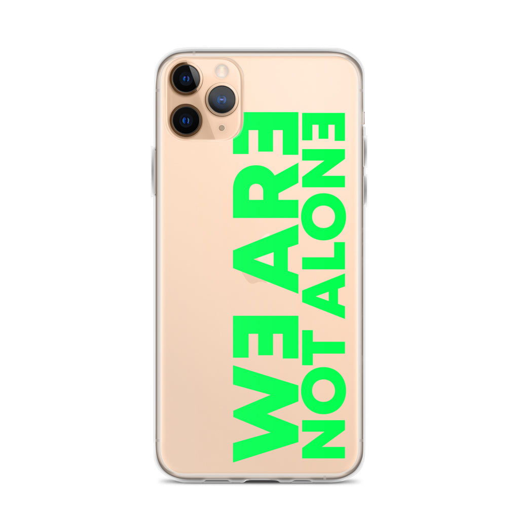 We are not Alone Clear Case for iPhone®