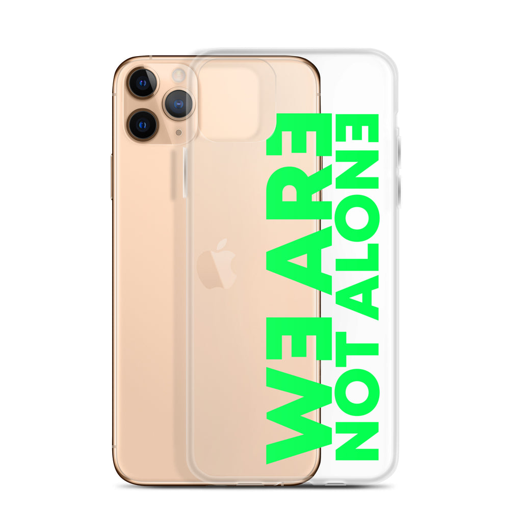 We are not Alone Clear Case for iPhone®
