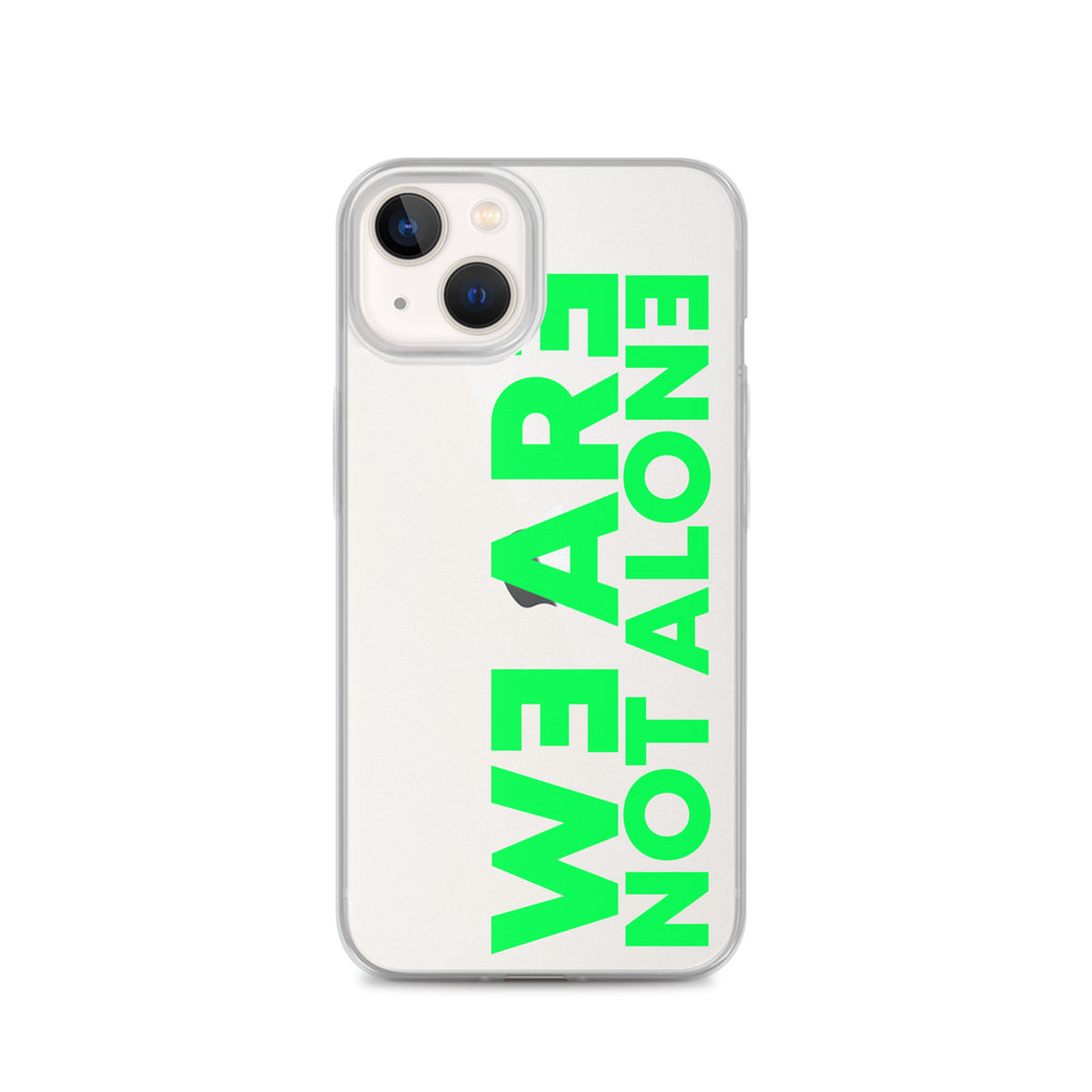 We are not Alone Clear Case for iPhone®