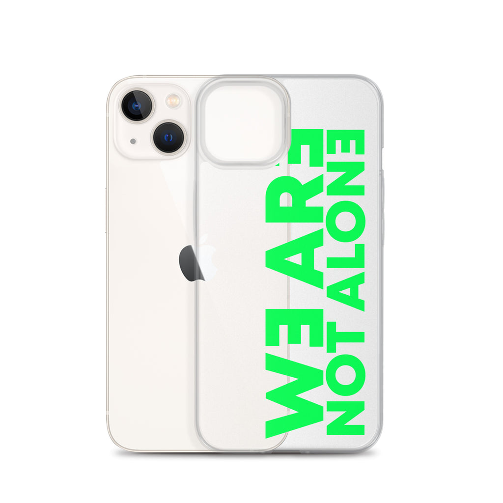 We are not Alone Clear Case for iPhone®