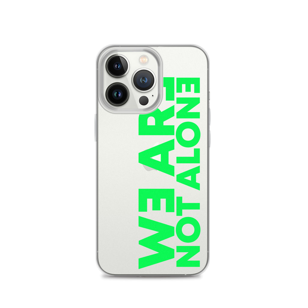 We are not Alone Clear Case for iPhone®