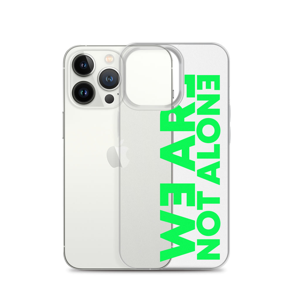 We are not Alone Clear Case for iPhone®
