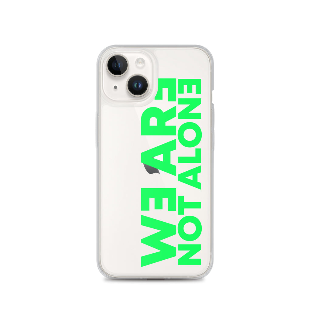 We are not Alone Clear Case for iPhone®