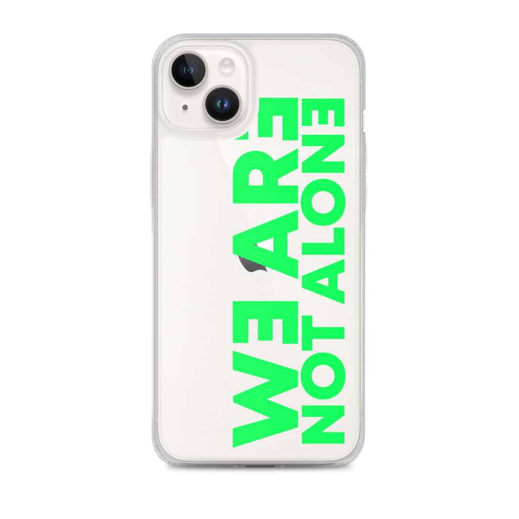 We are not Alone Clear Case for iPhone®