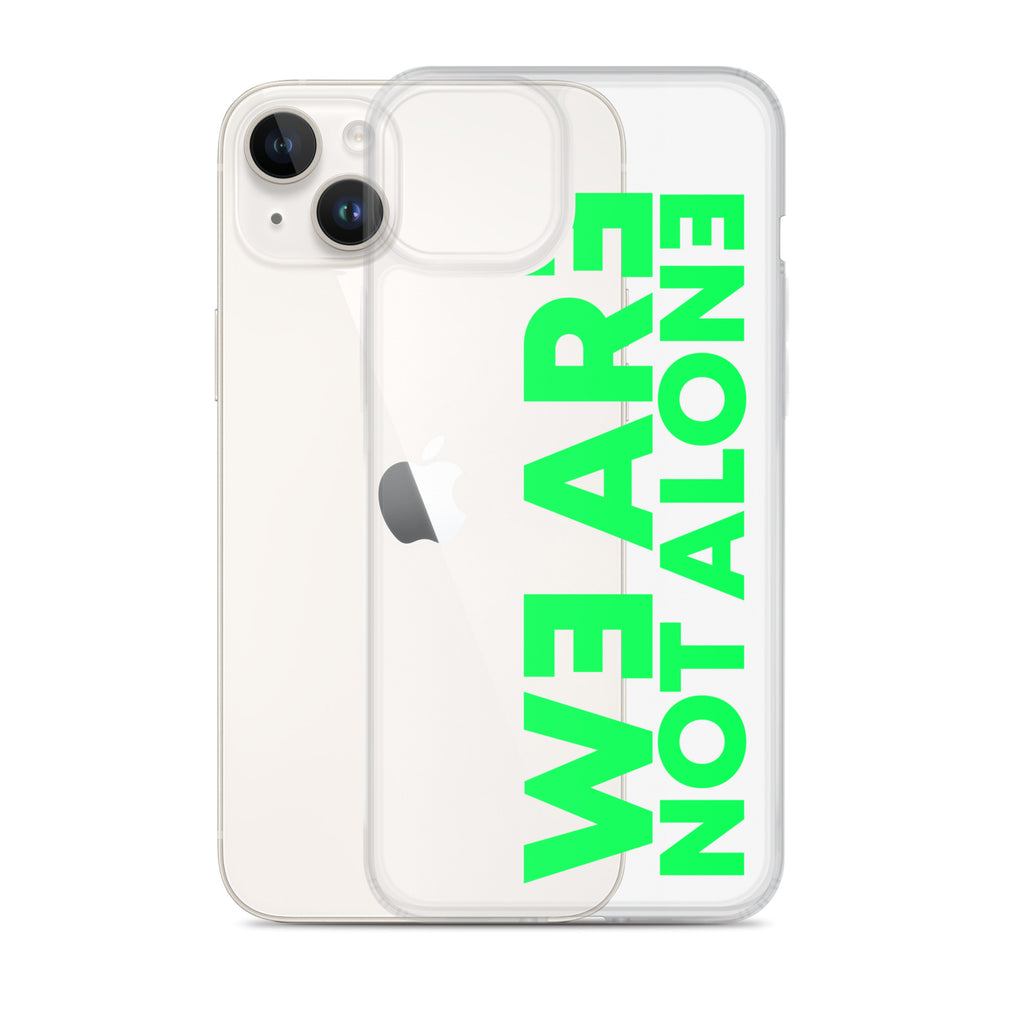 We are not Alone Clear Case for iPhone®