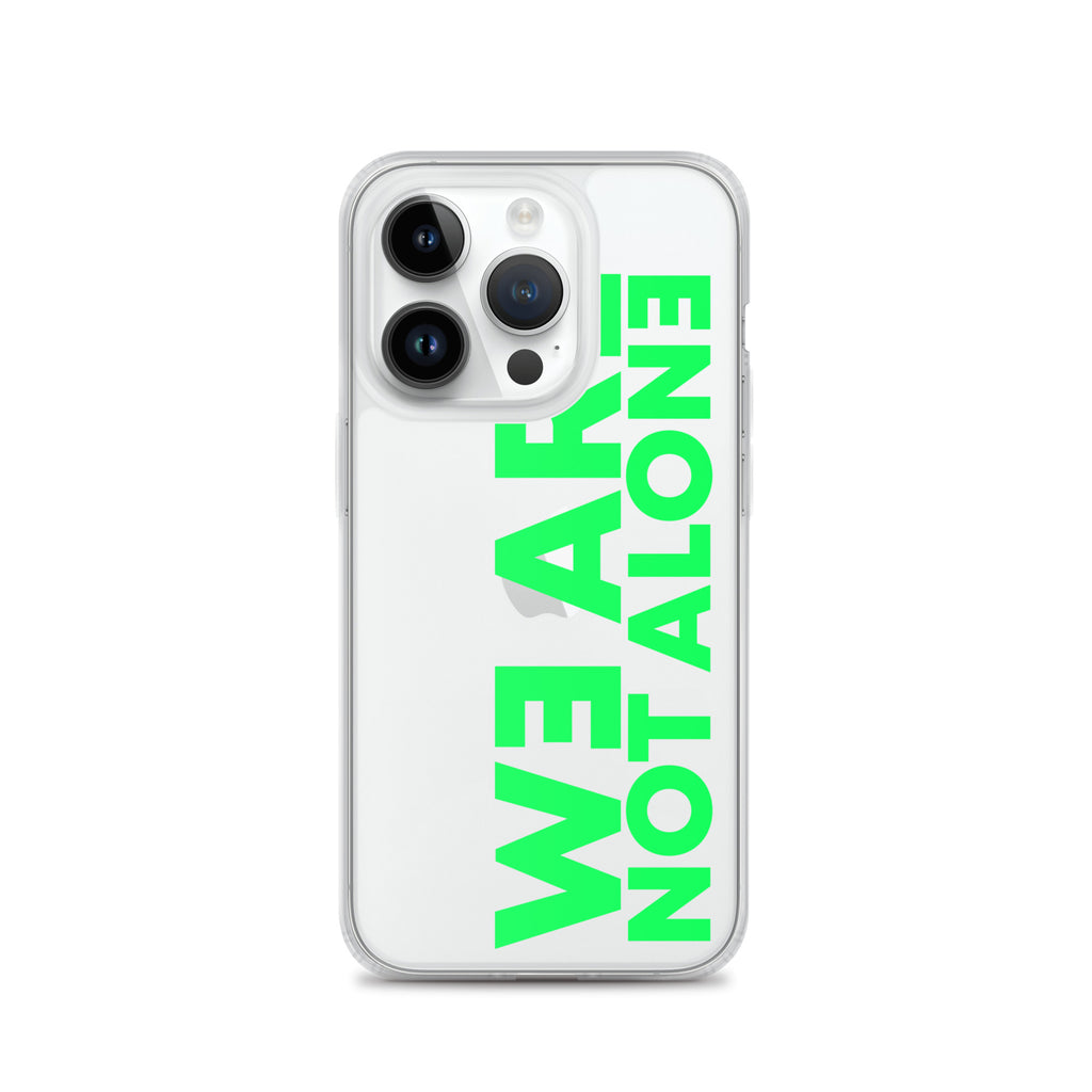 We are not Alone Clear Case for iPhone®