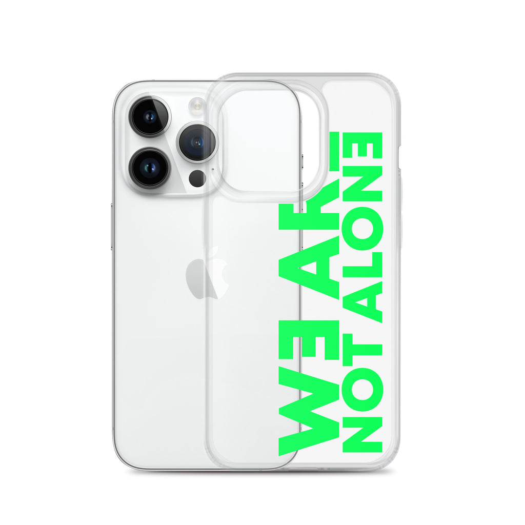 We are not Alone Clear Case for iPhone®