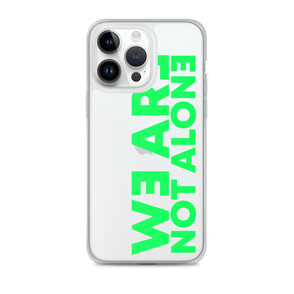 We are not Alone Clear Case for iPhone®