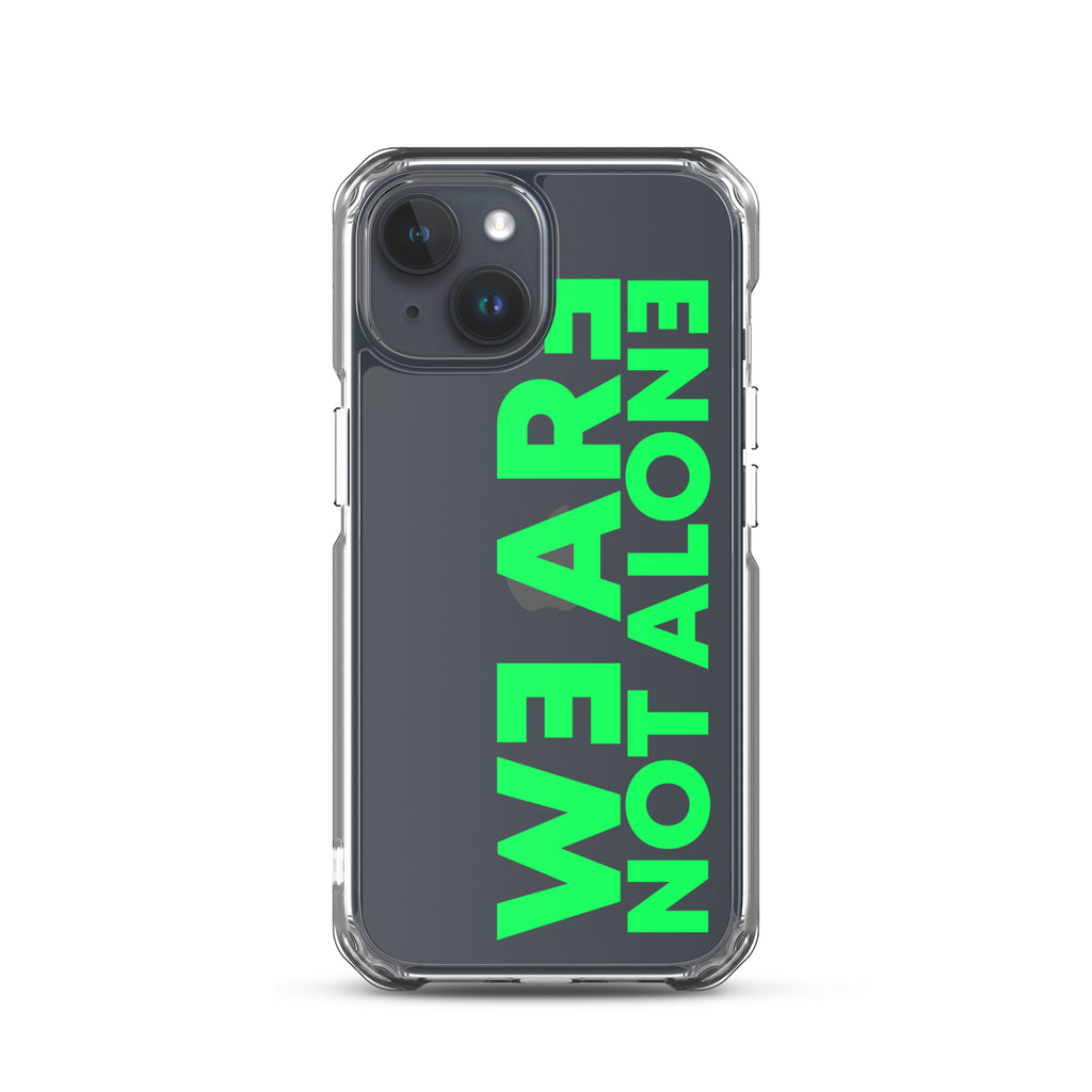 We are not Alone Clear Case for iPhone®