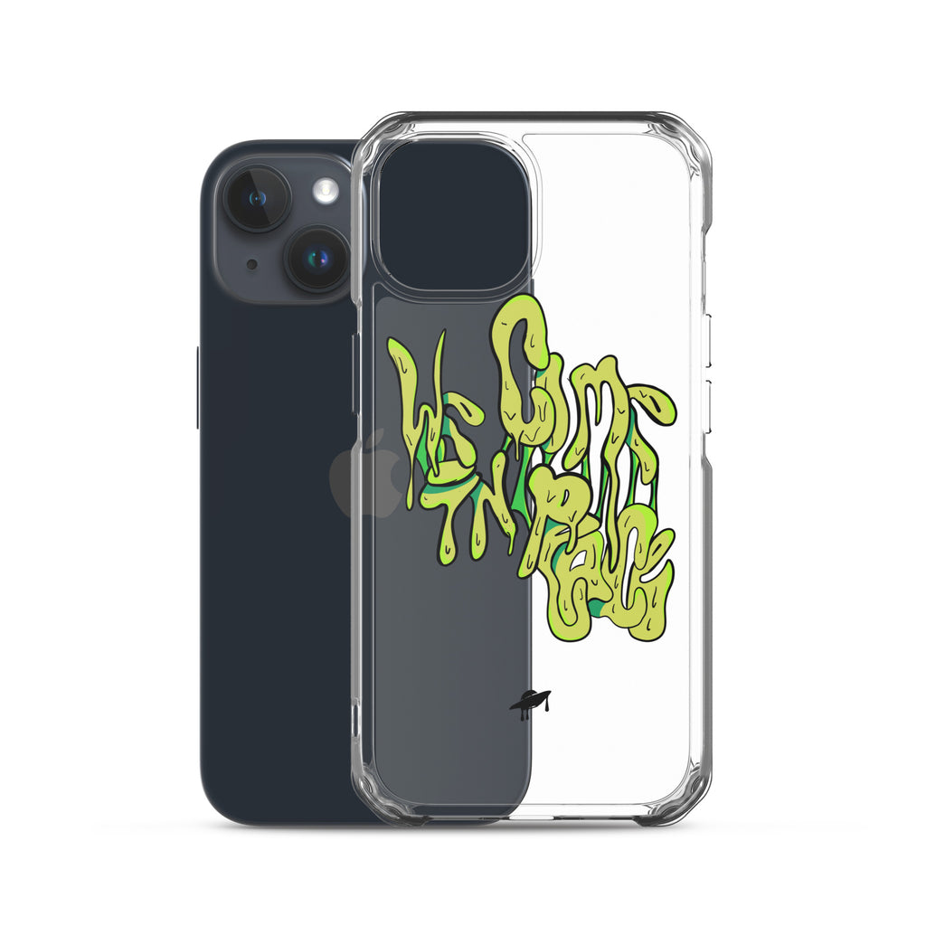 "We Come in Peace" iPhone Case
