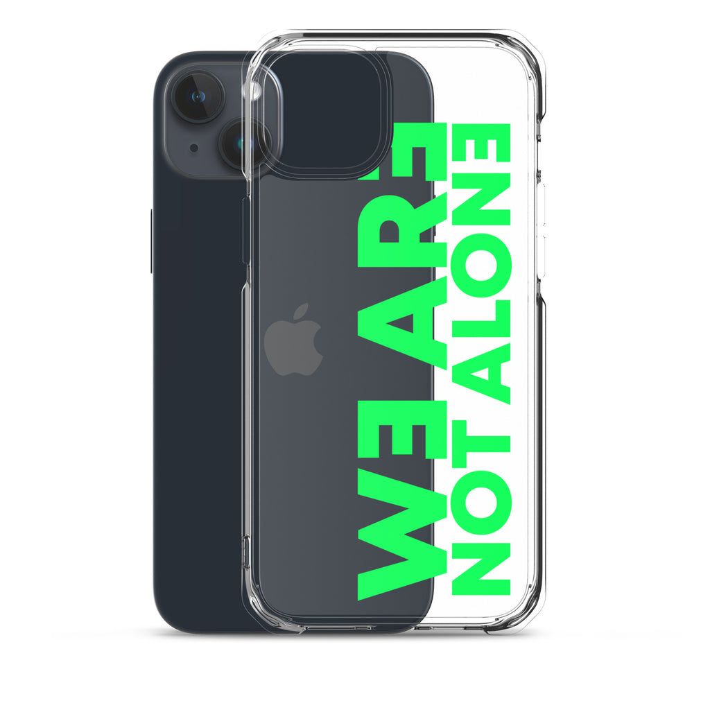 We are not Alone Clear Case for iPhone®