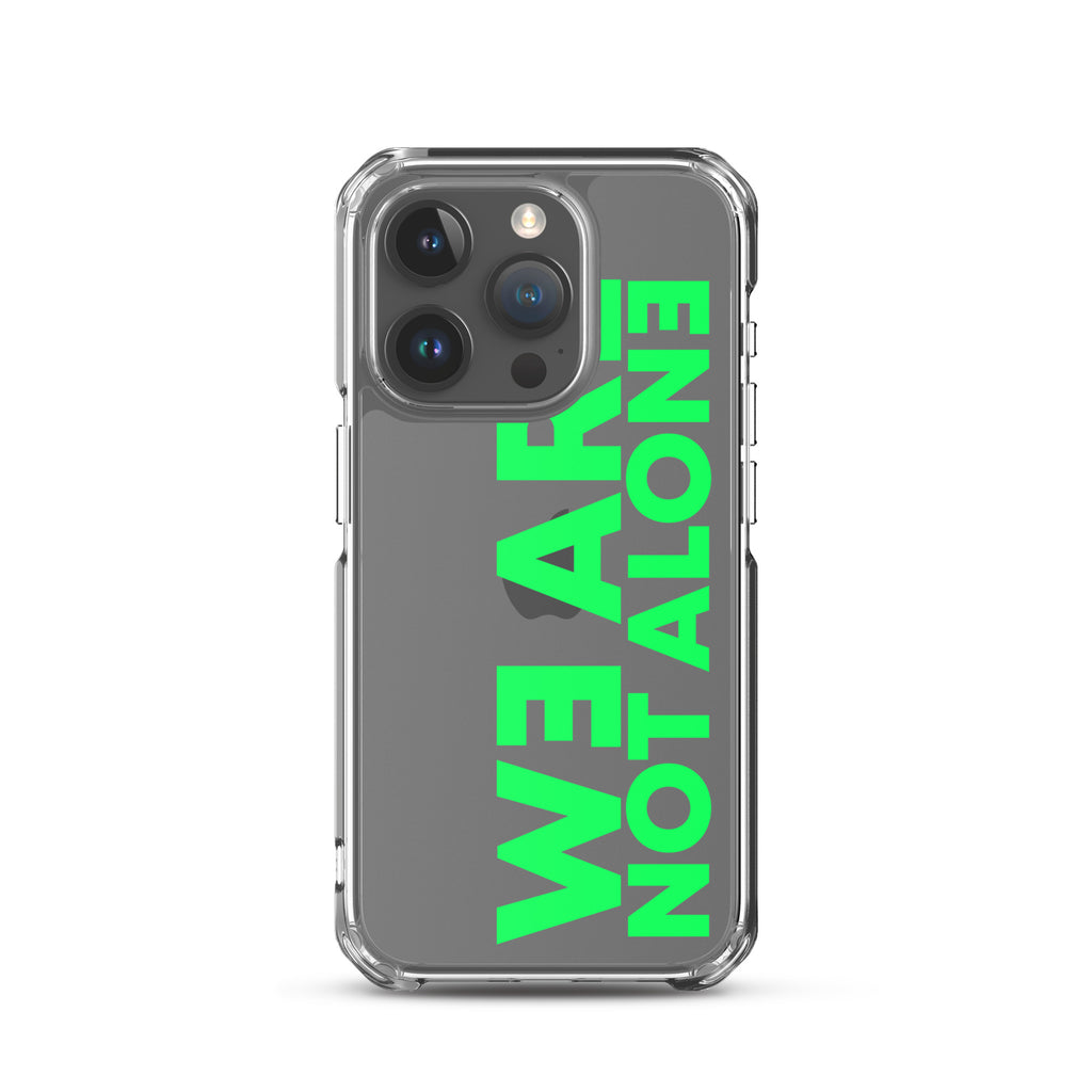 We are not Alone Clear Case for iPhone®