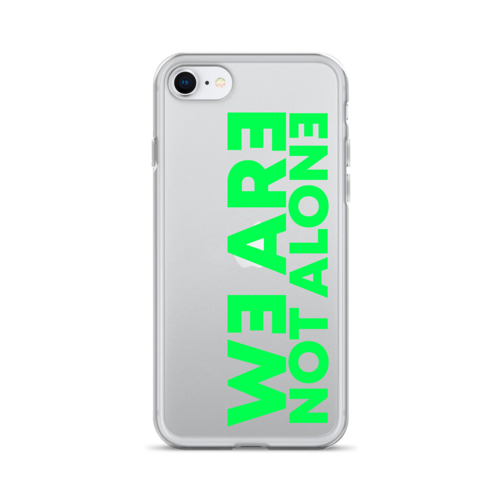We are not Alone Clear Case for iPhone®