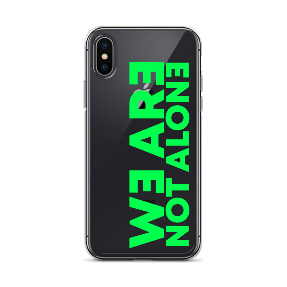 We are not Alone Clear Case for iPhone®