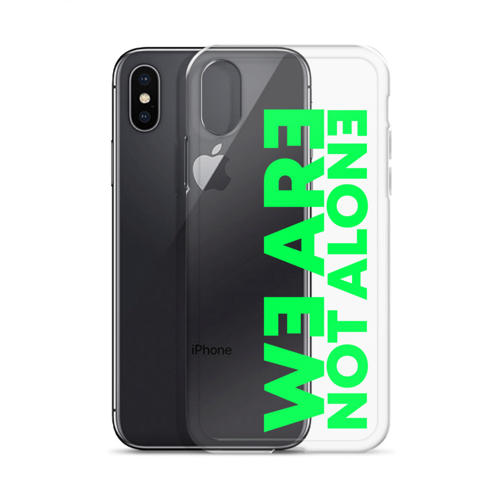 We are not Alone Clear Case for iPhone®