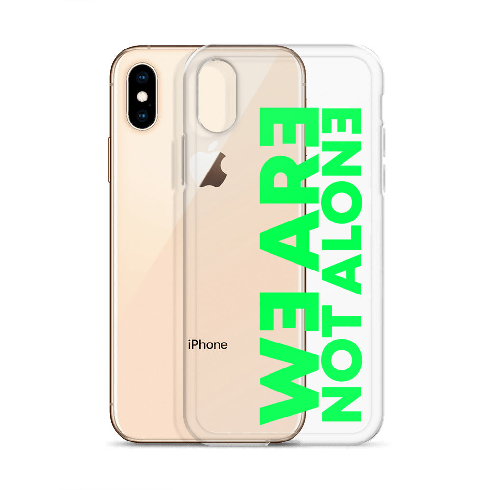 We are not Alone Clear Case for iPhone®