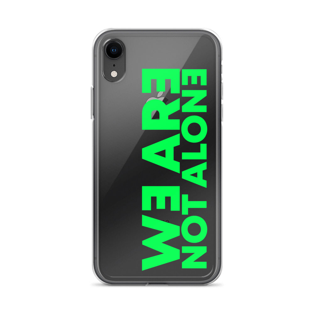 We are not Alone Clear Case for iPhone®