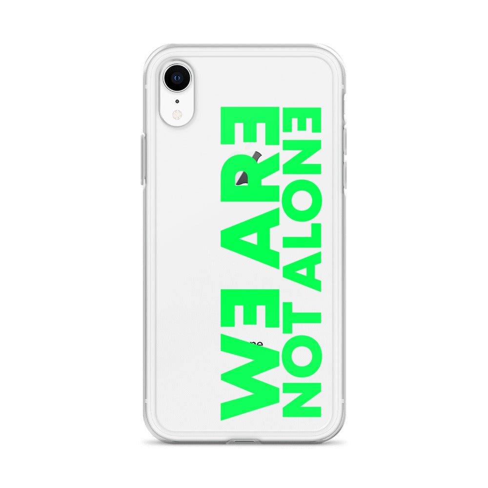 We are not Alone Clear Case for iPhone®