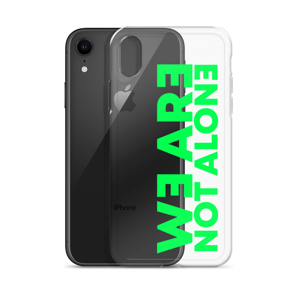 We are not Alone Clear Case for iPhone®