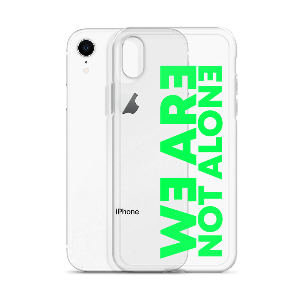 We are not Alone Clear Case for iPhone®